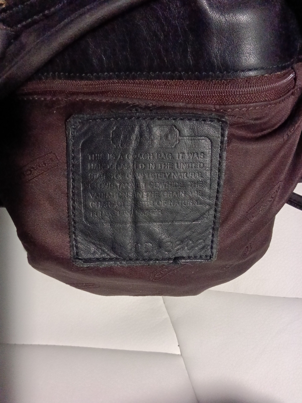 #V12 VTG Coach Legacy 9803 BBucket with Gold Buckle Accents - Picture 8 of 8